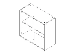 Bovenkast Keuken Modulo Wit 80Cm|Brico Discount
