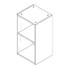 Bovenkast Keuken Modulo Wit 40Cm|Brico