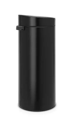Brabantia Afvalemmer Touch Bin New Matt Black 30L|Brico Clearance
