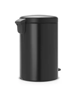 Brabantia Pedaalemmer Newicon Matt Black 20L|Brico Sale