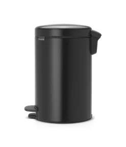 Brabantia Pedaalemmer Newicon Matt Black 12L|Brico Outlet