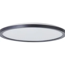Brilliant Plafondlamp Brennan Zwart 29,4Cm Warm Wit 24W|Brico Discount