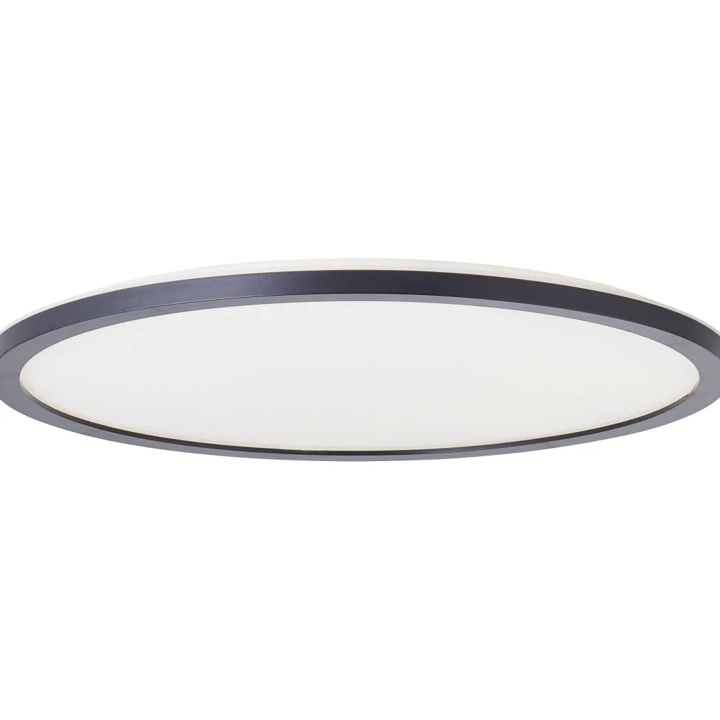 Brilliant Plafondlamp Brennan Zwart 42Cm Neutraal Wit 24W|Brico Best
