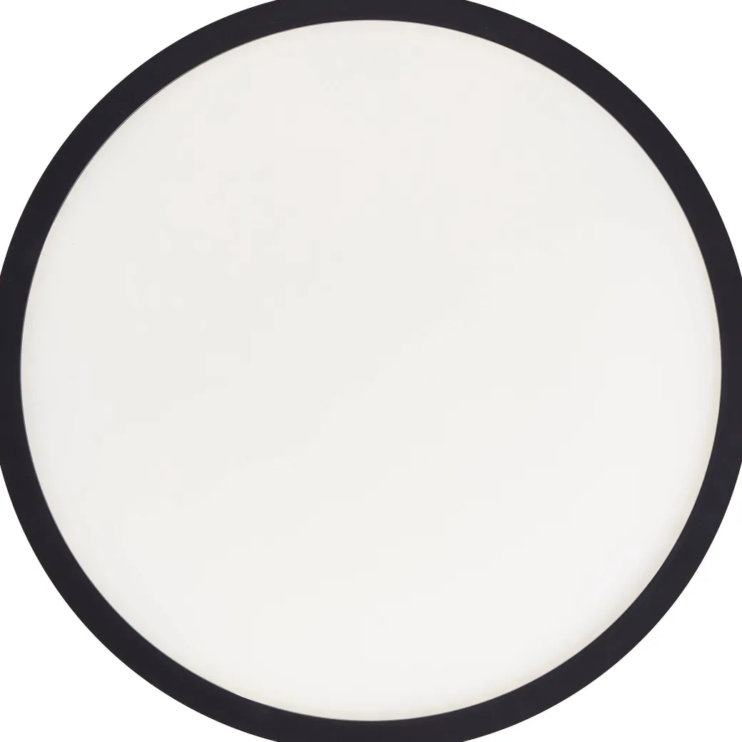 Brilliant Plafondlamp Brennan Zwart 42Cm Neutraal Wit 24W|Brico Best