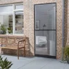 Brico Vliegendeuren-Cando Vliegendeur Standard Antraciet 92X212Cm