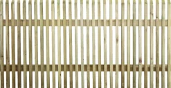 Brico Tuinschermen En Poorten-Cartri Tuinpoort Cordoba Rood Naaldhout 180X5X90Cm