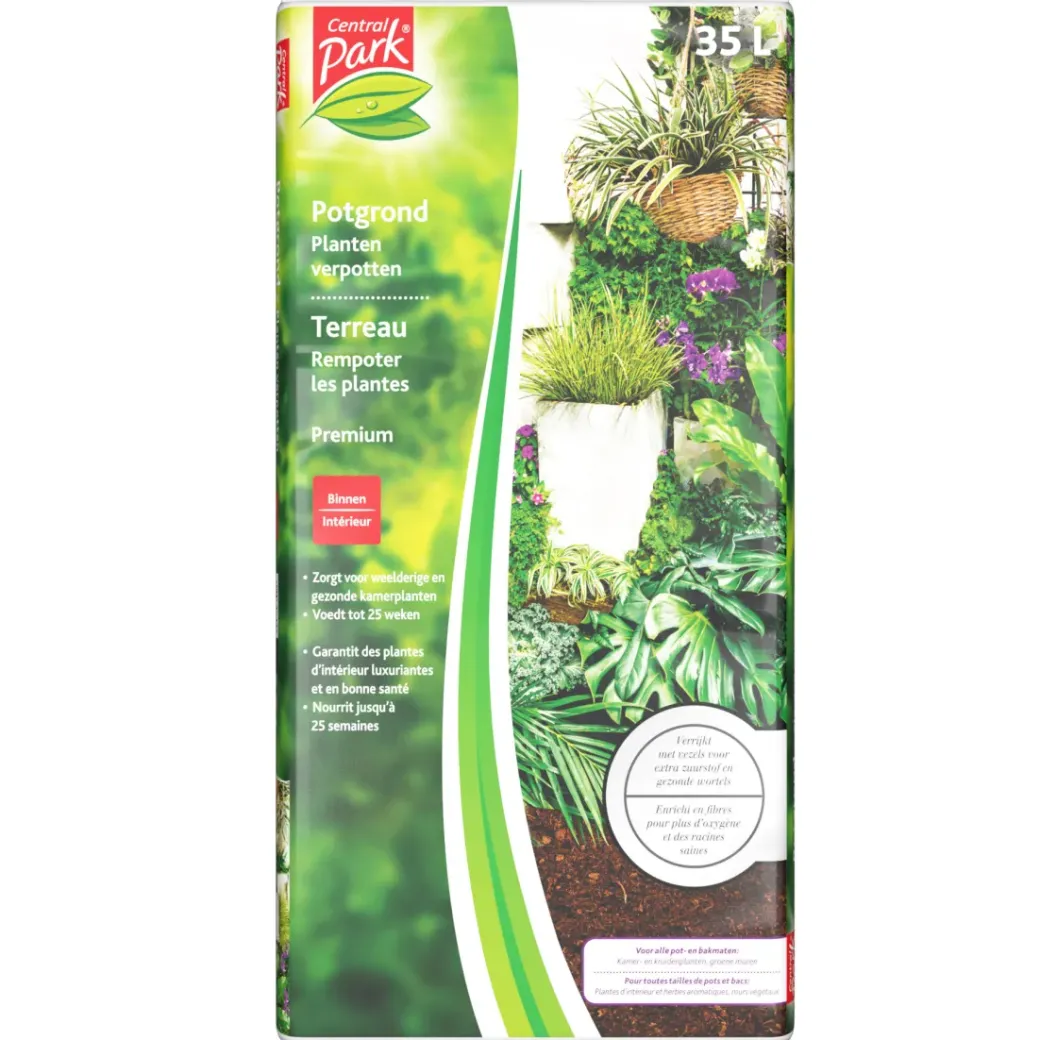 Brico Potgrond-Central Parc Potgrond Kamerplanten 35L