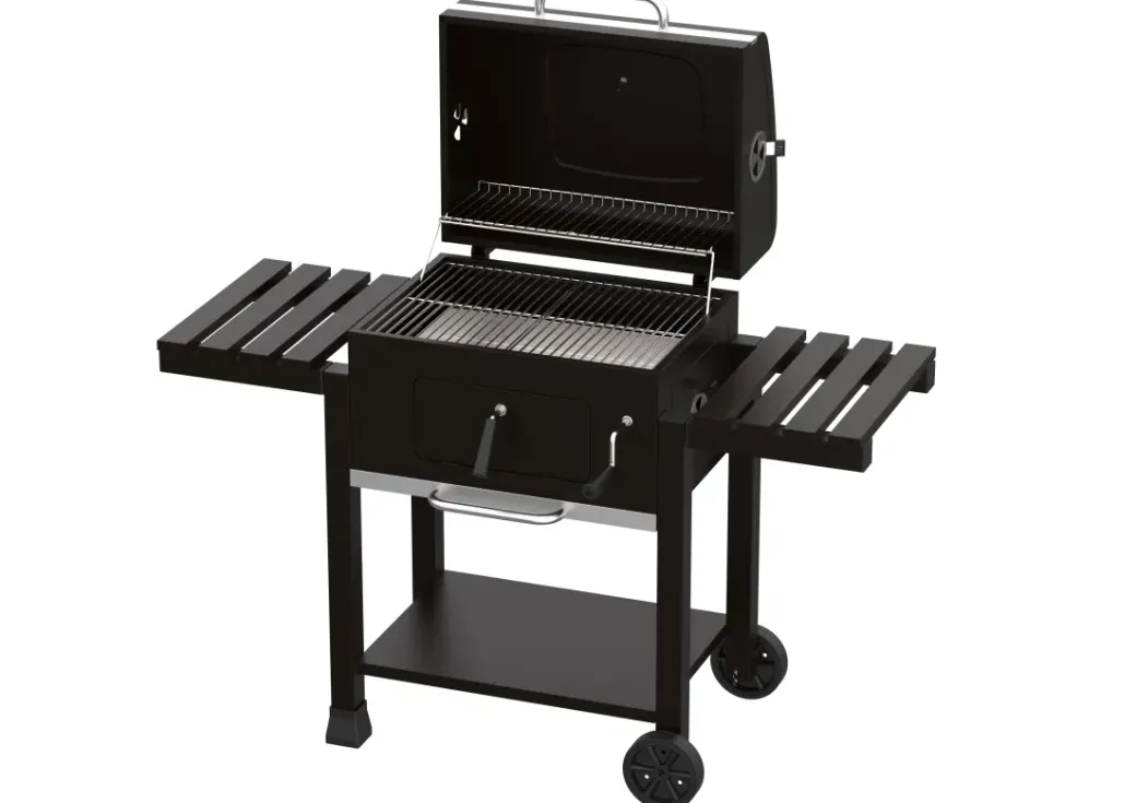 Brico Houtskool Barbecue-Central Park Barbecue Angus Iii 139X68,5Cm