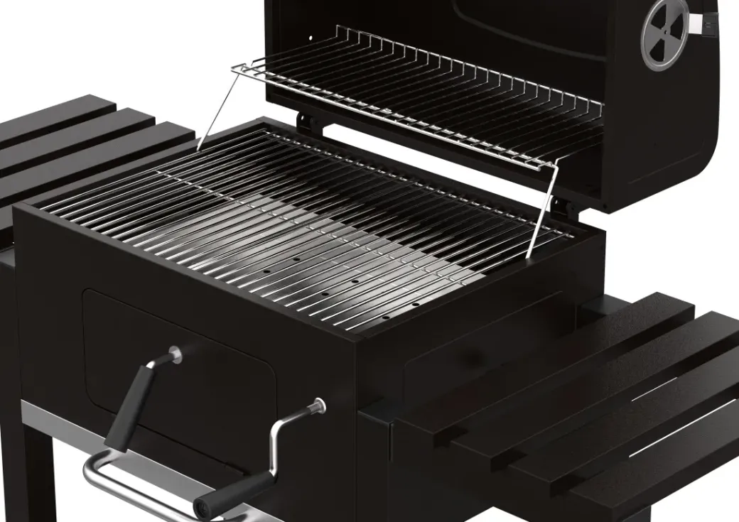 Brico Houtskool Barbecue-Central Park Barbecue Angus Iii 139X68,5Cm