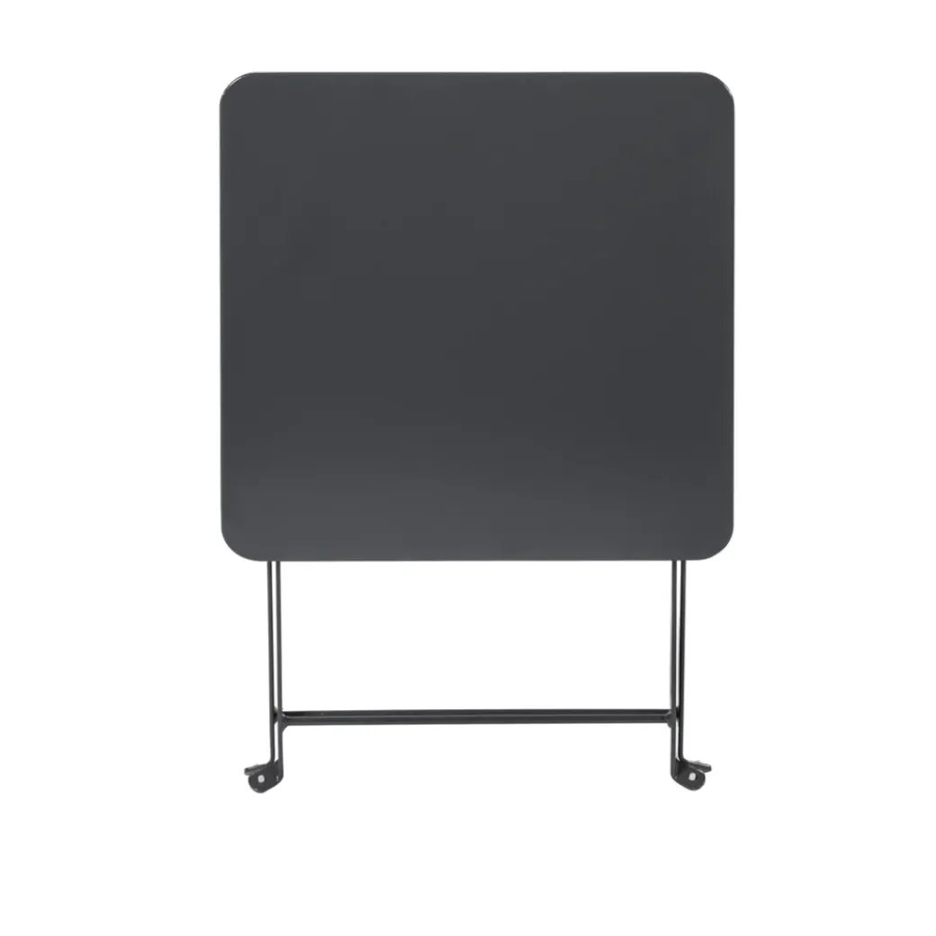 Brico Tuintafels-Central Park Bijzet Tuintafel Mini Stacy Staal Antraciet 40X40X45Cm