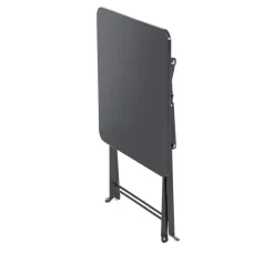 Brico Tuintafels-Central Park Bijzet Tuintafel Mini Stacy Staal Antraciet 40X40X45Cm