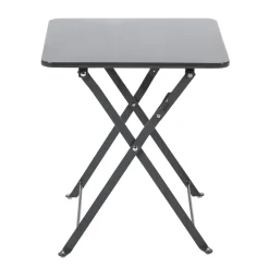 Brico Tuintafels-Central Park Bijzet Tuintafel Mini Stacy Staal Antraciet 40X40X45Cm