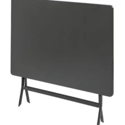 Brico Tuintafels-Central Park Bistrotafel Stacy Antraciet Staal 110X70Cm