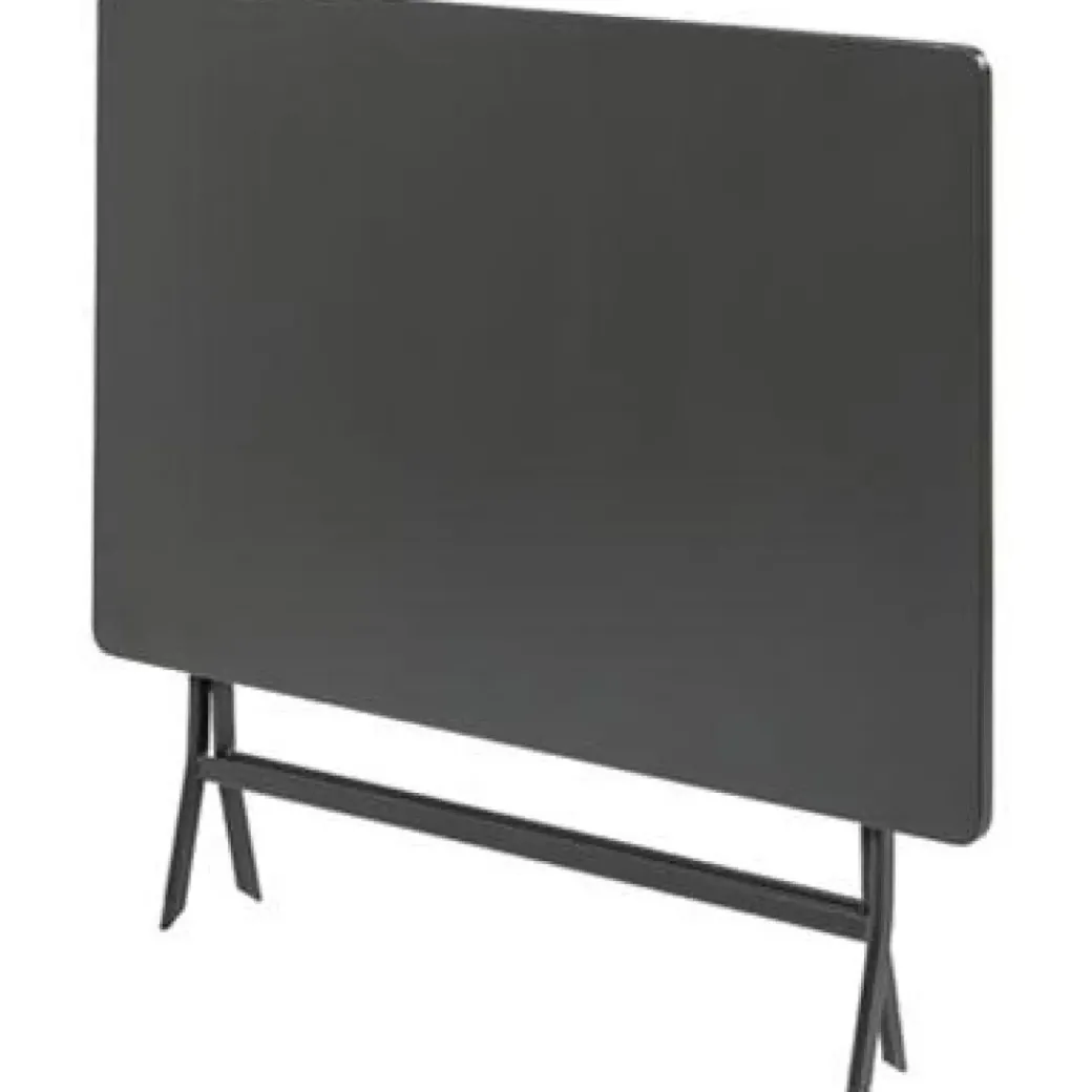 Brico Tuintafels-Central Park Bistrotafel Stacy Antraciet Staal 110X70Cm
