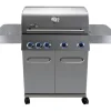Brico Gasbarbecue-Central Park Gasbarbecue Pasadena Zilver 17Kw