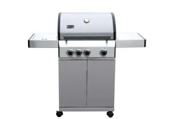 Brico Gasbarbecue-Central Park Gasbarbecue Laredo 13,5Kw Zilver