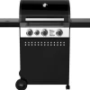 Brico Gasbarbecue-Central Park Gasbarbecue Salta Zwart 13,5Kw
