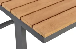 Brico Loungesets-Central Park Hoekbank Loungeset Monte Carlo 5-Delig Aluminium