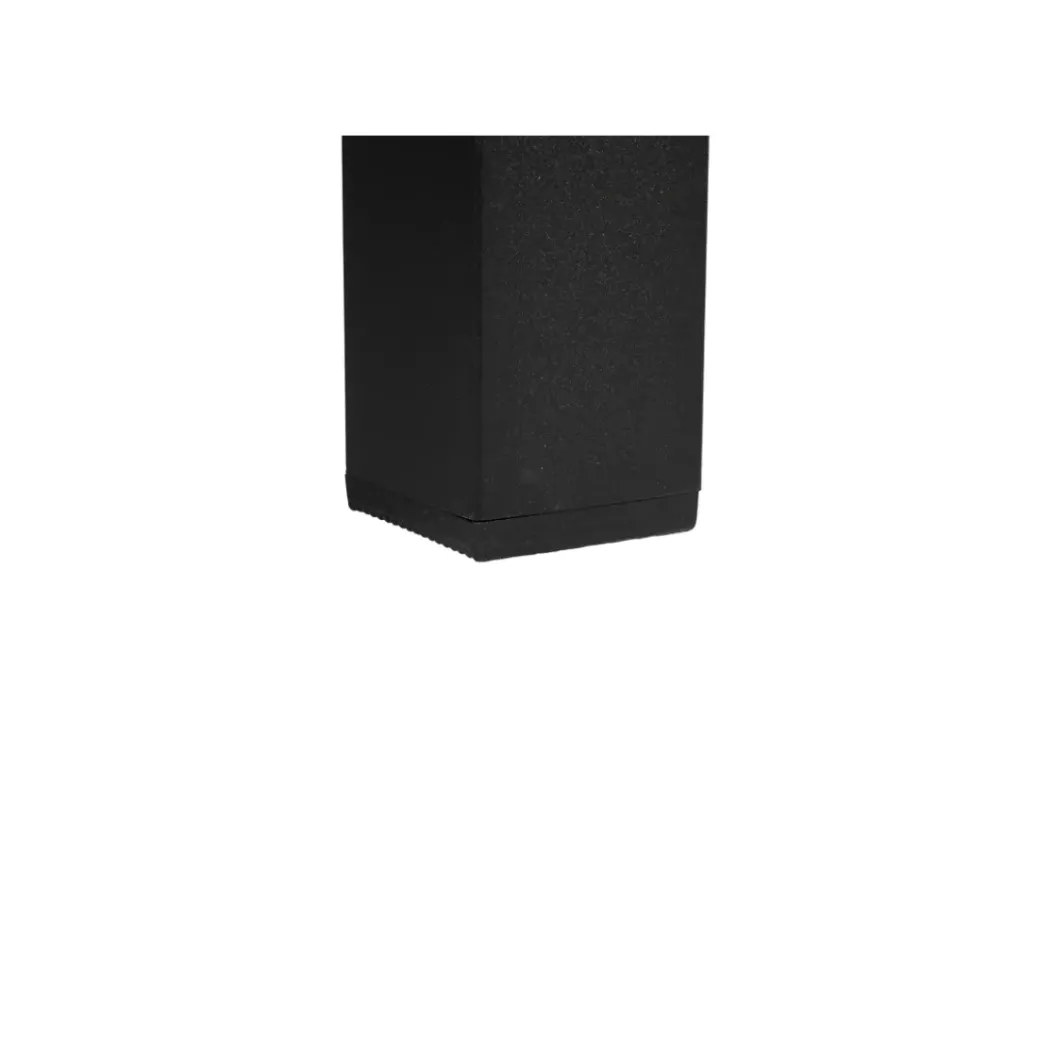 Brico Loungesets-Central Park Hoekbank Loungeset Cassis Zwart Hout