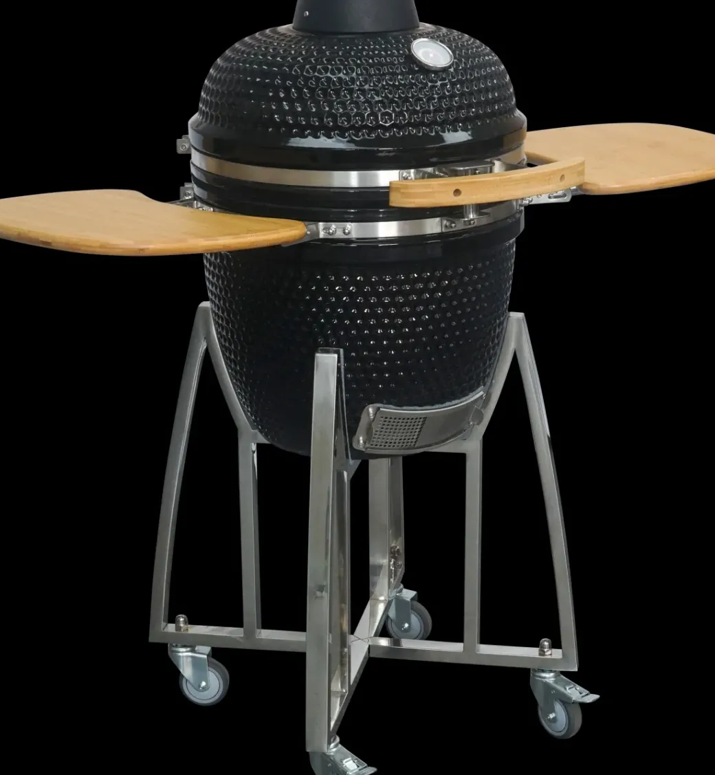Brico Keramische Barbecue-Central Park Keramische Barbecue Kamado Met Werkbladen O38,3Cm