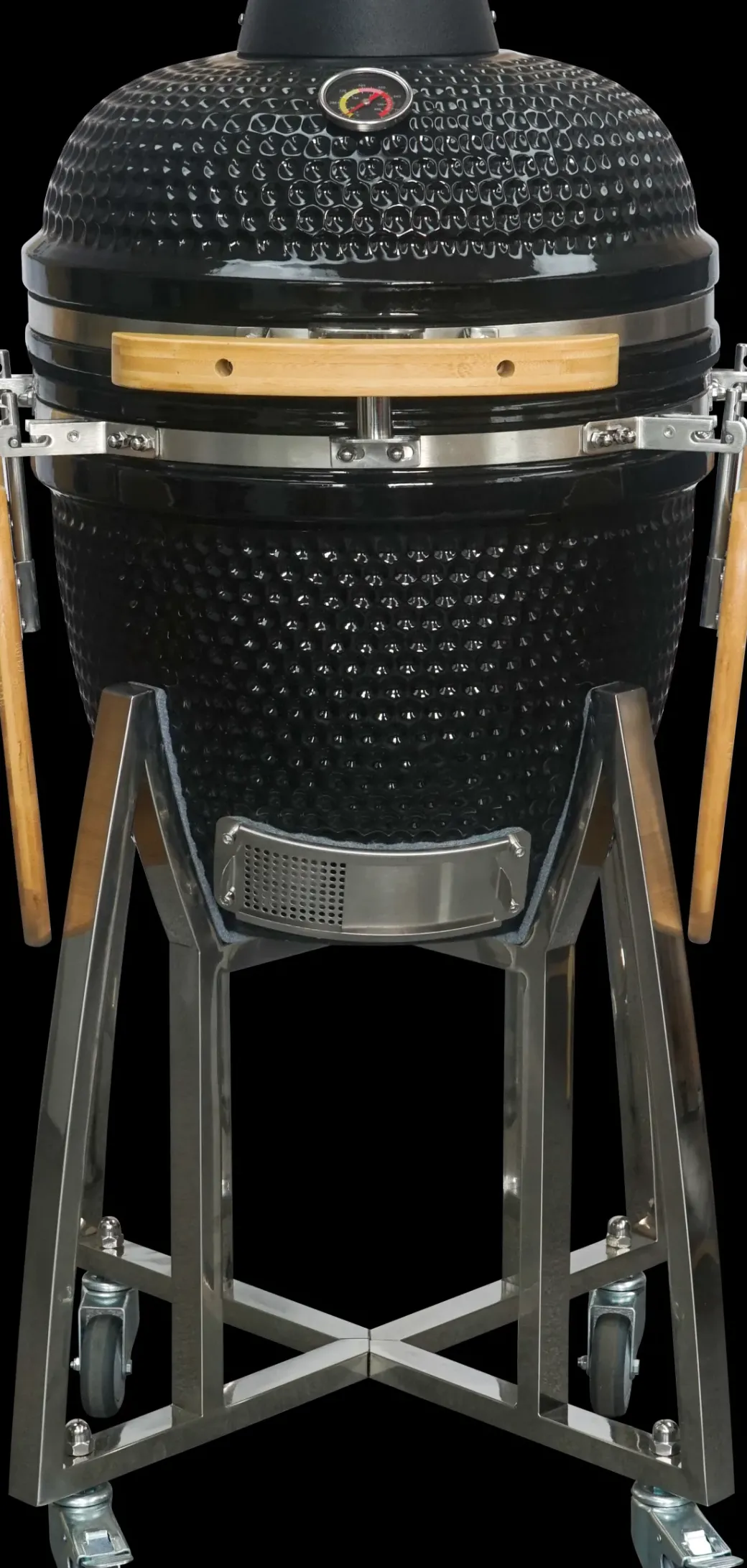 Brico Keramische Barbecue-Central Park Keramische Barbecue Kamado Met Werkbladen O38,3Cm