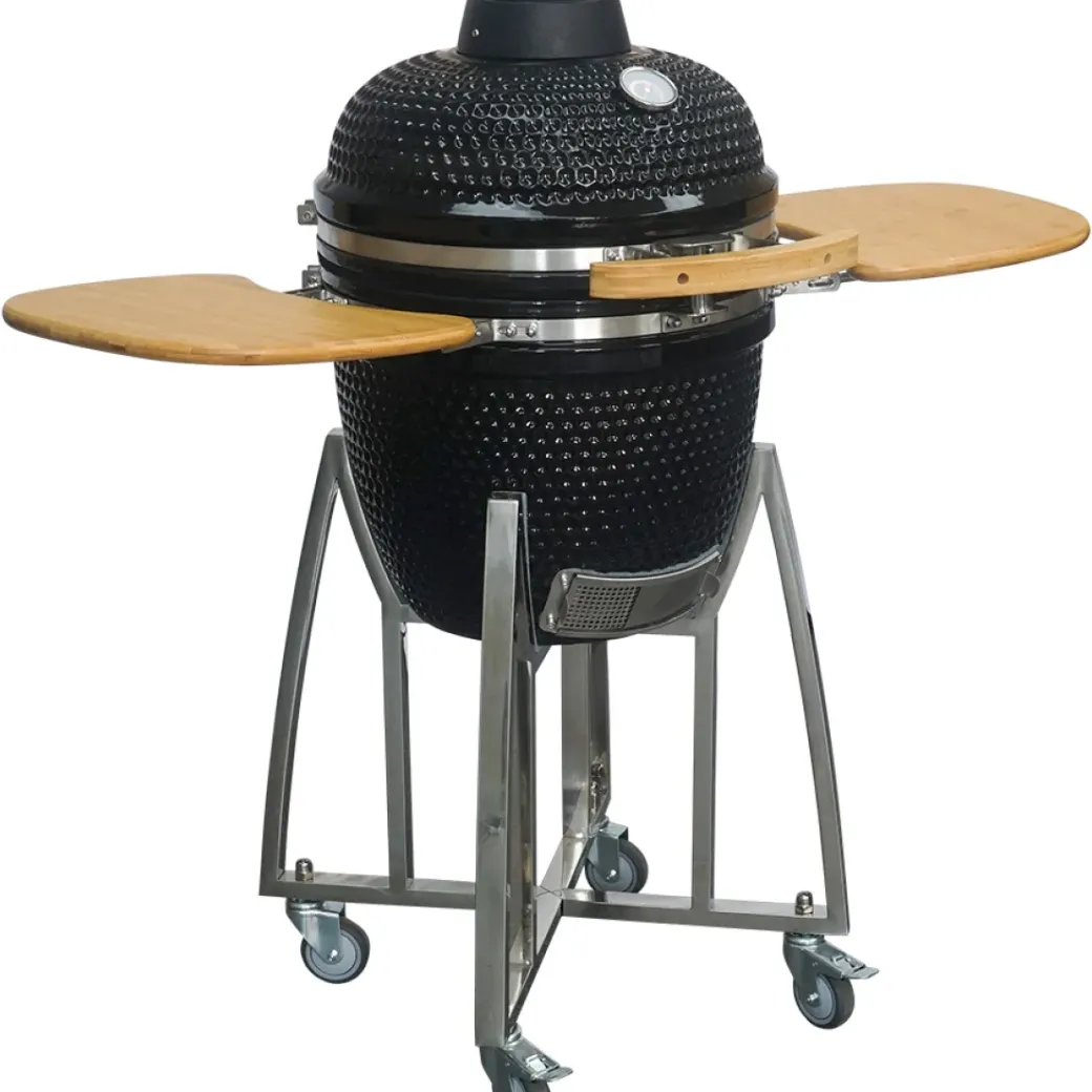 Brico Keramische Barbecue-Central Park Keramische Barbecue Kamado Met Werkbladen O38,3Cm