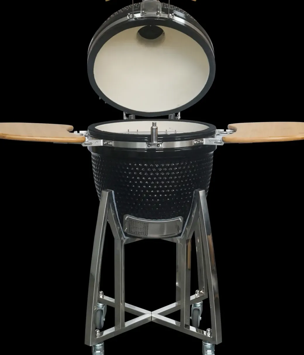 Brico Keramische Barbecue-Central Park Keramische Barbecue Kamado Met Werkbladen O38,3Cm