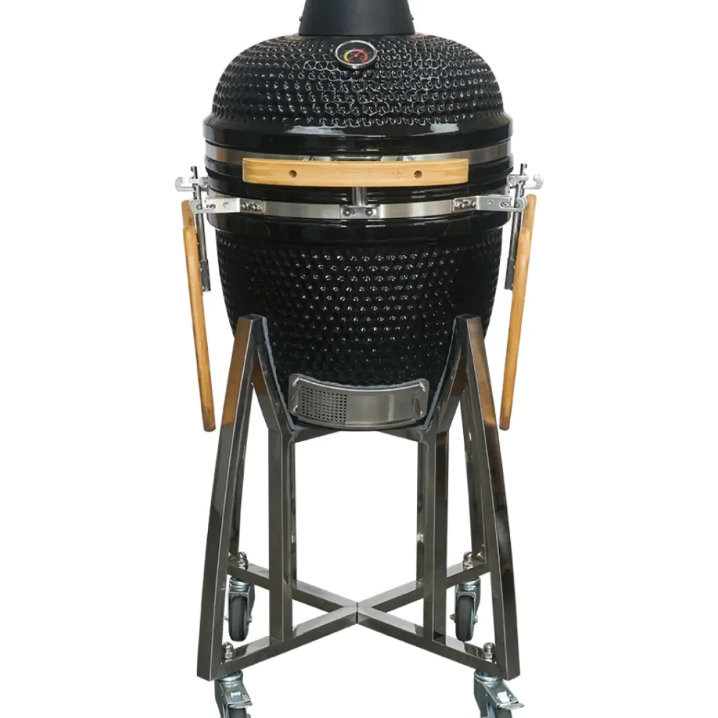 Brico Keramische Barbecue-Central Park Keramische Barbecue Kamado Met Werkbladen O38,3Cm