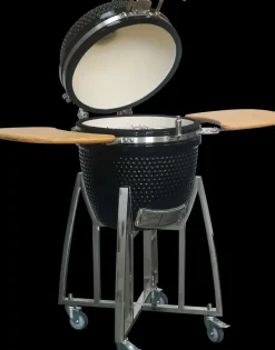 Brico Keramische Barbecue-Central Park Keramische Barbecue Kamado Met Werkbladen O38,3Cm