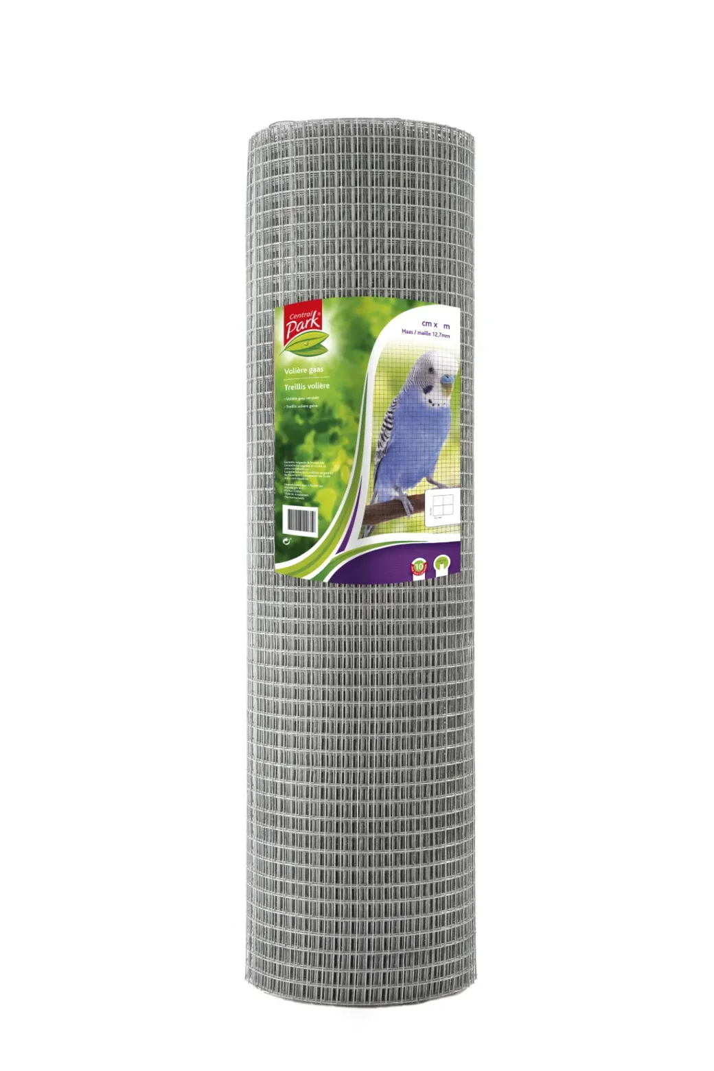 Brico Draadpanelen En Afrastering-Central Park Kippengaas Quad Verzinkt 12,7 1X10M