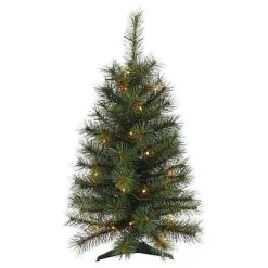 Central Park Kunstkerstboom Met Verlichting 2-In-1 60Cm|Brico Outlet