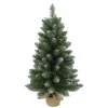 Central Park Kunstkerstboom Besneeuwd Groen 90Cm|Brico Hot