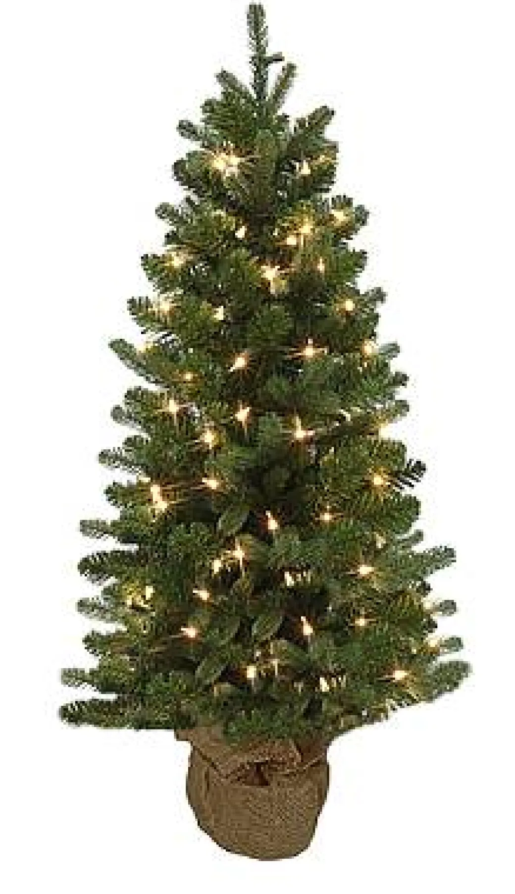 Central Park Mini Kunstkerstboom Met Verlichting 90Cm|Brico New