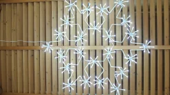 Central Park Sneeuwvlok Kerstverlichting Koel Wit 82X72Cm|Brico Outlet