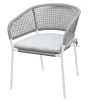 Brico Tuinstoelen-Central Park Tuinstoel Ciotat Aluminium/Wicker 60X61X74Cm