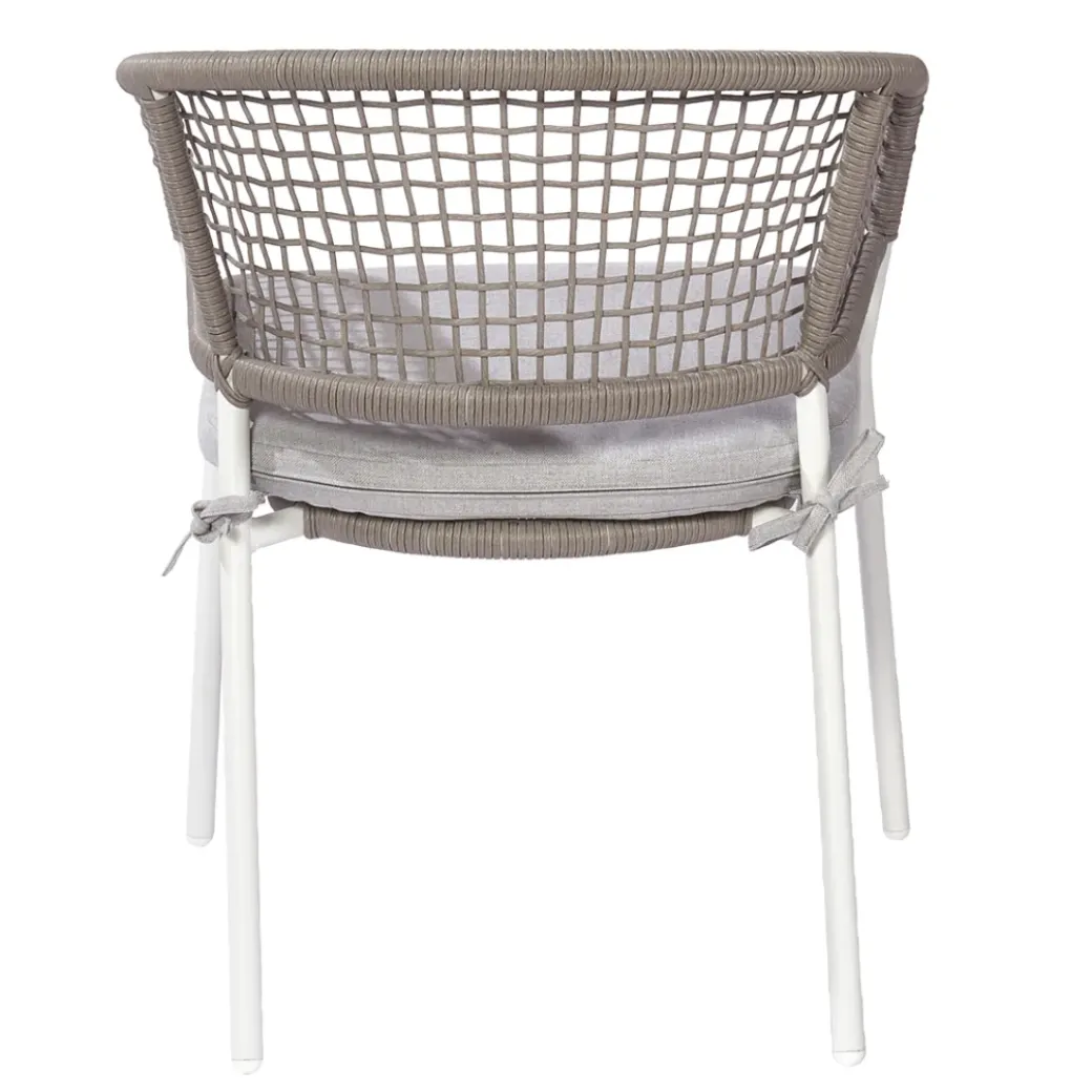 Brico Tuinstoelen-Central Park Tuinstoel Ciotat Aluminium/Wicker 60X61X74Cm