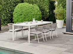 Brico Tuinstoelen-Central Park Tuinstoel Ciotat Aluminium/Wicker 60X61X74Cm