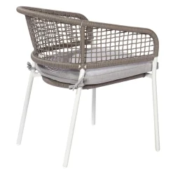Brico Tuinstoelen-Central Park Tuinstoel Ciotat Aluminium/Wicker 60X61X74Cm