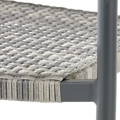 Brico Tuinstoelen-Central Park Tuinstoel Collioure Aluminiuim/Wicker 60X56,5X78Cm