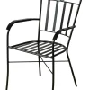 Brico Tuinstoelen-Central Park Tuinstoel Ramira Staal Zwart