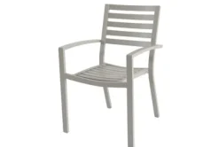 Brico Tuinstoelen-Central Park Tuinstoel Vina Aluminium Grijs