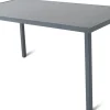 Brico Tuintafels-Central Park Tuintafel Almunda Antraciet Aluminium 145X80Cm