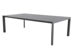 Brico Tuintafels-Central Park Tuintafel Banyuls Aluminium/Keramiek 134X240Cm