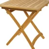 Brico Tuintafels-Central Park Tuintafel Belem Opklapaar Teakhout 70X70Cm