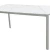 Brico Tuintafels-Central Park Tuintafel Ciotat Aluminium/Glas 160X90Cm