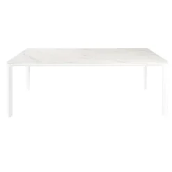 Brico Tuintafels-Central Park Tuintafel Ciotat Keramiek Glas/Aluminium Verstelbare Poten 205X100X75Cm