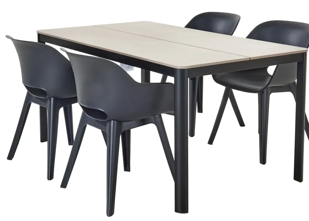 Brico Tuintafels-Central Park Tuintafel Levanzo Aluminium 150X90Cm