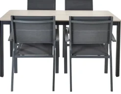 Brico Tuintafels-Central Park Tuintafel Levanzo Aluminium 150X90Cm