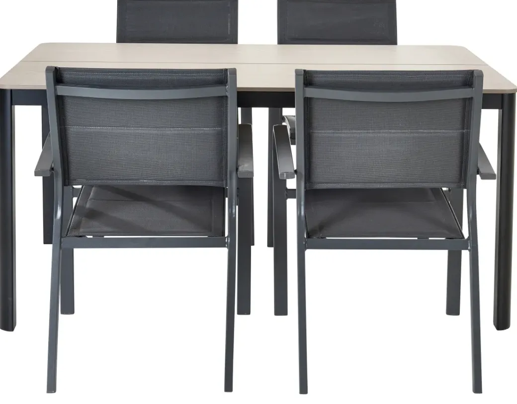 Brico Tuintafels-Central Park Tuintafel Levanzo Aluminium 150X90Cm
