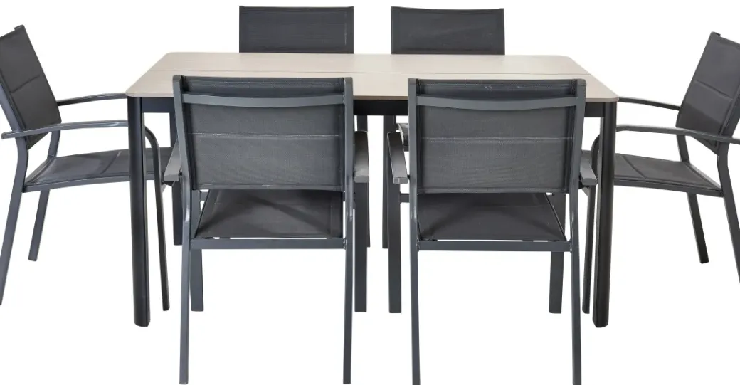 Brico Tuintafels-Central Park Tuintafel Levanzo Aluminium 150X90Cm